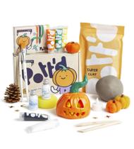 Kit de Cerâmica Pott'd Mini com Argila de Secagem ao Ar, Tintas e Ferramentas