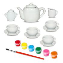 Kit de chá 9 Mini Peças Para Pintar Art e Craft - Zoop Toys