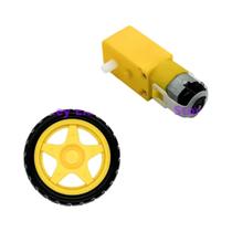 Kit De Chassi De Carro Robô Inteligente 2WD Com Encoder De Velocidade E Caixa De Bateria, Kit Kit De Chassi De Carro Robô Inteligente 2WD Com Encoder De Velocidade E Caixa De Bateria, Kit