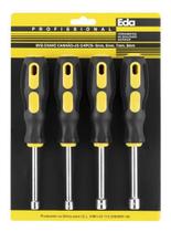 Kit De Chave Canhão 4 Peças (5mm/ 6mm/ 7mm/ 8mm) - Eda 8vq Kit De Chave Canhão 4 Peças (5mm/ 6mm/ 7mm/ 8mm) - Eda 8vq