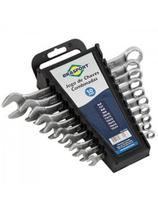 Kit de Chave Combinada Com 10 Peças de 6 a 17mm Brasfort