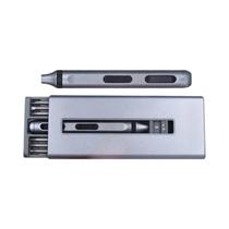 Kit De Chave De Fenda Elétrica Sem Fio 52 Em 1 Com LED E 48 Pontas Magnéticas Para Reparo De