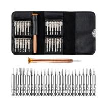 Kit de Chave de Fenda Magnética de Precisão com Bits Torx e Hex - Para Reparo de Celular