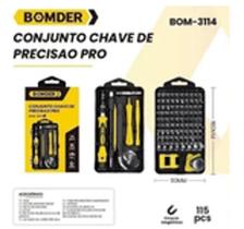 Kit de Chave de precisão com 115 peças computadores, dispositivos móveis, câmeras, relógios Kit de Chave de precisão com 115 peças computadores, dispositivos móveis, câmeras, relógios