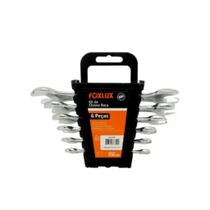 Kit de Chave Fixa com 8 Peças Foxlux