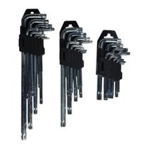 Kit De Chave Torx P + M + G Parafuso 6 Pontas Aperta E Solta