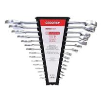 Kit De Chaves Combinadas 6 A 32 Mm 15 Peças