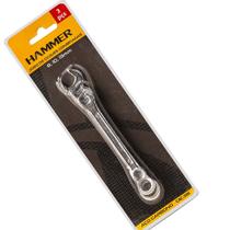 Kit de Chaves Combinadas Hammer - 3 Peças (8mm, 10mm e 13mm) em Aço Carbono - Modelo CAC30K