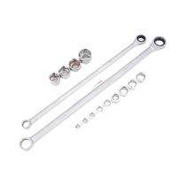 Kit De Chaves De Catraca Ajustáveis De 15 Peças Em Aço Cromo Vanádio, Conjunto De Soquetes Para