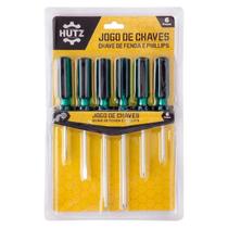 Kit de Chaves de Fenda e Phillips - Resistente e Prático - C3B