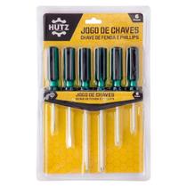 Kit de Chaves de Fenda e Phillips - Resistente e Prático - C3B