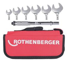 Kit de Chaves Dinamométricas Rothenberger 17 a 29mm 175001 Kit de Chaves Dinamométricas Rothenberger 17 a 29mm 175001