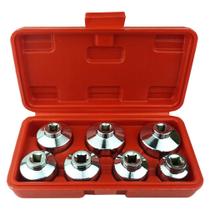 Kit de chaves para tampa do filtro de óleo Ibetter, 7 peças, aço CR-V Kit de chaves para tampa do filtro de óleo Ibetter, 7 peças, aço CR-V