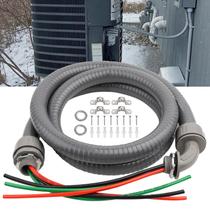 Kit de chicote elétrico Kimbluth 1/2" 1,8 m 10 AWG THHN