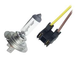 Kit de chicote soquete e lampada do farol h7