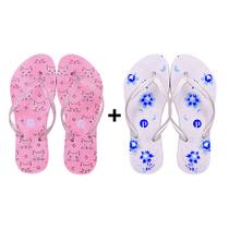 kit de Chinelo Feminino Casual dia a dia Confortável