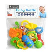 Kit de Chocalhos para Bebê 9 Peças Domni Kit de Chocalhos para Bebê 9 Peças Domni