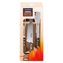 Kit de Churrasco 3 peças Tramontina Polywood - Castanho - 7891112174993