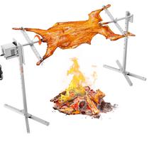 Kit de churrasqueira VEVOR 142kg em aço inoxidável com motor 52W