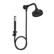 Kit de Chuveiro Deca Acqua Plus com Desviador e Ducha Manual Black Matte 1990.BLMT.STDKIT.N Kit de Chuveiro Deca Acqua Plus com Desviador e Ducha Manual Black Matte 1990.BLMT.STDKIT.N