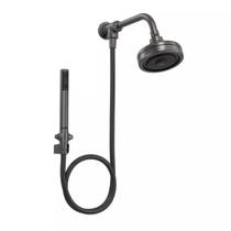 Kit de Chuveiro Deca Acqua Plus com Desviador e Ducha Manual Dark Antracite - 1990.GFMT.STDKIT.N Kit de Chuveiro Deca Acqua Plus com Desviador e Ducha Manual Dark Antracite - 1990.GFMT.STDKIT.N