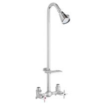 Kit de chuveiro externo Homewerks 3070-252-CH-B-WS Chrome Rust Resist