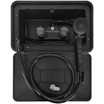 Kit de Chuveiro Externo para RV EXCELFU com Mangueira Espiral e Trava, Preto Kit de Chuveiro Externo para RV EXCELFU com Mangueira Espiral e Trava, Preto