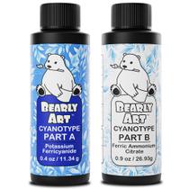 Kit de cianotipia Bearly Art Sun Solar Print 32 impressões de 20x25cm Kit de cianotipia Bearly Art Sun Solar Print 32 impressões de 20x25cm