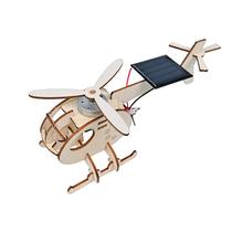 Kit de ciência STEM: helicóptero solar DIY para crianças de 8 anos ou mais