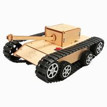 Kit de ciência STEM: tanque elétrico de madeira DIY, modelo Kids 8+ Kit de ciência STEM: tanque elétrico de madeira DIY, modelo Kids 8+