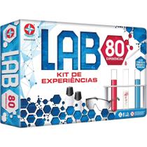 Kit De Ciências - LAB 80 - Estrela UNICA Kit De Ciências - LAB 80 - Estrela UNICA