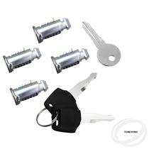 Kit De Cilindros De Fechadura Thule Com Chave Única (4 Peças) Para Bagageiro De Bicicletas E Barras Kit De Cilindros De Fechadura Thule Com Chave Única (4 Peças) Para Bagageiro De Bicicletas E Barras