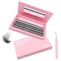 Kit de Cílios em Tufo CoFier 100 Peças D Curl 12-20 mm