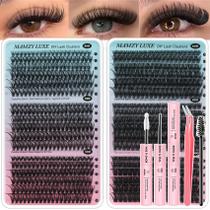 Kit de Cílios em Tufo Mamzy Luxe 708 peças, 6 estilos, 1016 mm Kit de Cílios em Tufo Mamzy Luxe 708 peças, 6 estilos, 1016 mm