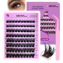 Kit de cílios Fablosslashes autoadesivo 80 unidades D Curl