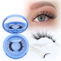 Kit de cílios magnéticos Focipeysa Wispy Magnetic Lashes