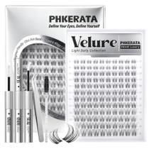 Kit de Cílios Postiços PHKERATA Velure Lash Clusters 8-16mm Kit de Cílios Postiços PHKERATA Velure Lash Clusters 8-16mm