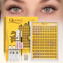 Kit de Cílios Postiços QUEWEL Aurora Lash Clusters 120 Peças Kit de Cílios Postiços QUEWEL Aurora Lash Clusters 120 Peças