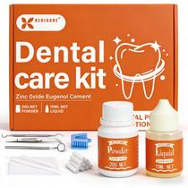 Kit de Cimento Dental Kedicare Óxido de Zinco e Eugenol 20 g + 15 ml Kit de Cimento Dental Kedicare Óxido de Zinco e Eugenol 20 g + 15 ml