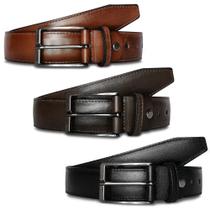 Kit de Cintos Masculino em Couro