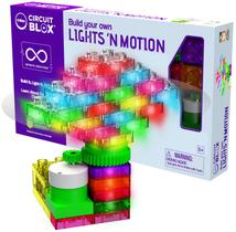 Kit de circuito de blocos de construção E-Blox Lights 'N Motion 5+ Years