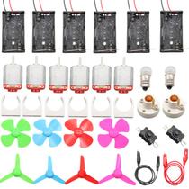 Kit de circuito físico Science Experiments para crianças, 32 unidades