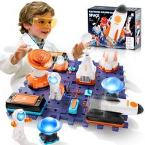 Kit de circuito STEM VATOS Space Science 31PCS 100+ Projetos Kit de circuito STEM VATOS Space Science 31PCS 100+ Projetos