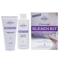 Kit de clareamento de cabelo Keracolor Keracanvas Complete Lightening