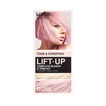 Kit de clareamento de cabelo KISS Lift Up com sérum revitalizante Plex, 6 unidades