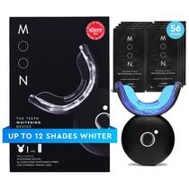 Kit de clareamento dentário MOON LED Gentle Whitener 56 Strips Blue Kit de clareamento dentário MOON LED Gentle Whitener 56 Strips Blue