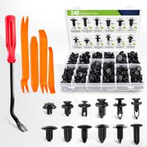 Kit de clipes de retenção de carro Frokom 240 unidades para Chevrolet/Ford/Toyota Kit de clipes de retenção de carro Frokom 240 unidades para Chevrolet/Ford/Toyota