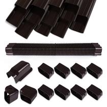 Kit de cobertura de conjunto de linha MOOITEK 4 4m para AC central e bombas de calor Kit de cobertura de conjunto de linha MOOITEK 4 4m para AC central e bombas de calor
