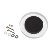 Kit de cobertura de flange Oatey 43419 branco, bloqueador de gás de esgoto