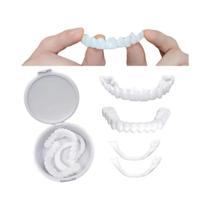 Kit De Cobertura Dental Temporária Para Clareamento De Dentes, Prótese Dentária Confortável Kit De Cobertura Dental Temporária Para Clareamento De Dentes, Prótese Dentária Confortável